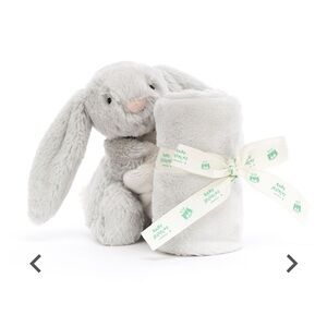 Jellycat Bashful Bunny Soother - silver
